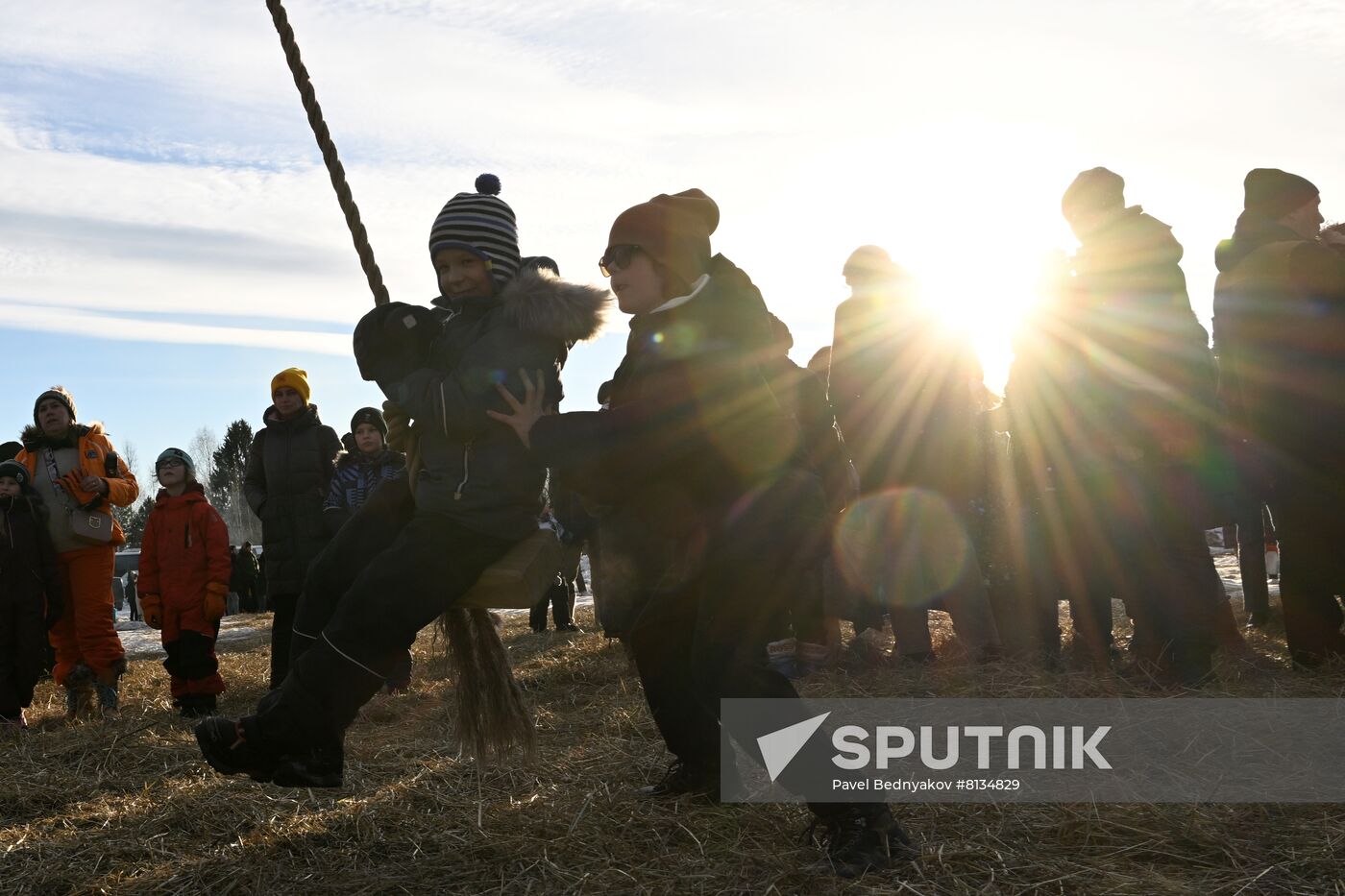 Russia Maslenitsa Celebration