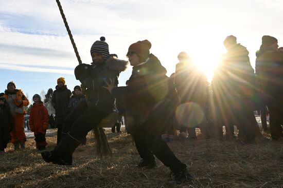 Russia Maslenitsa Celebration