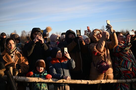 Russia Maslenitsa Celebration