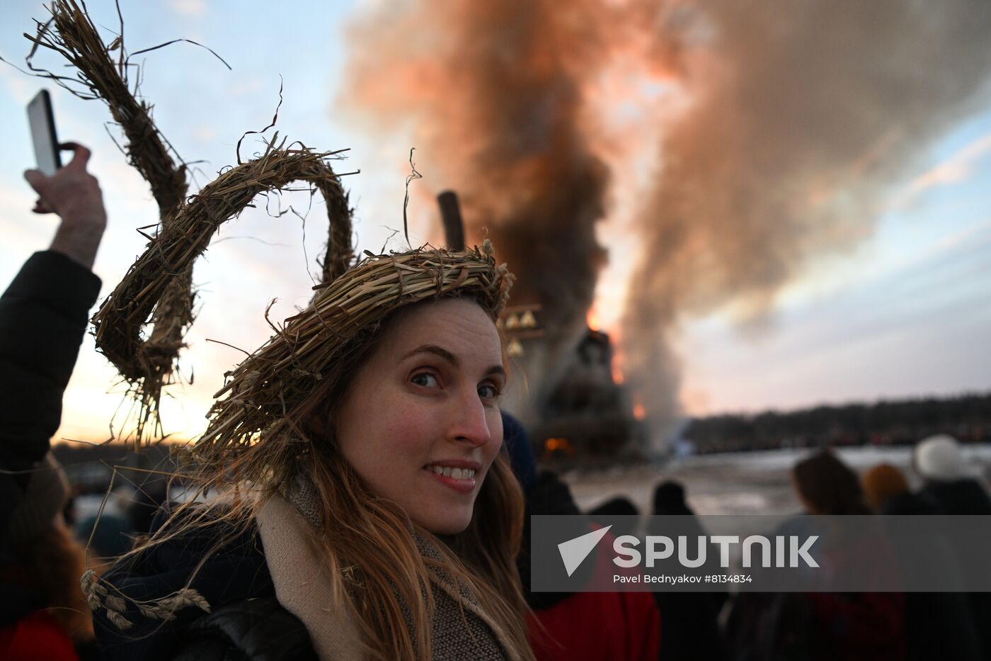 Russia Maslenitsa Celebration