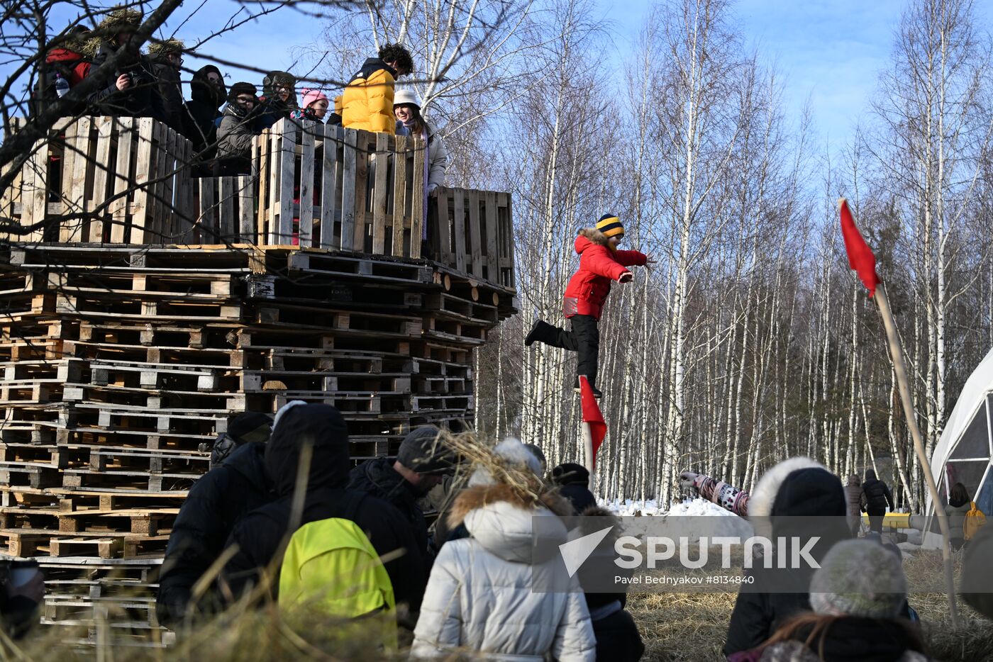 Russia Maslenitsa Celebration