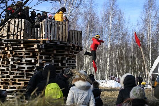 Russia Maslenitsa Celebration
