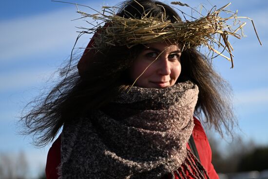 Russia Maslenitsa Celebration