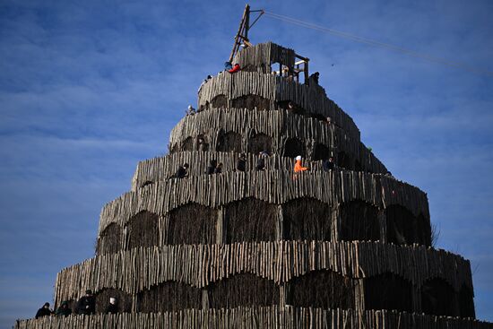 Russia Maslenitsa Celebration