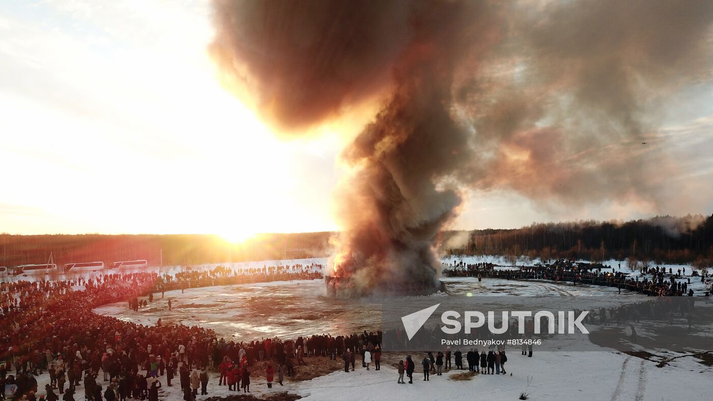 Russia Maslenitsa Celebration