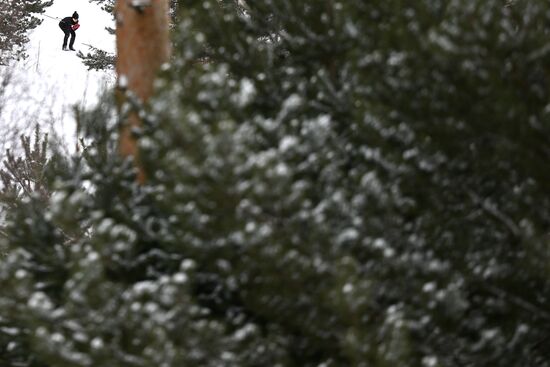 Russia Cross-Country Skiing Demino Marathon