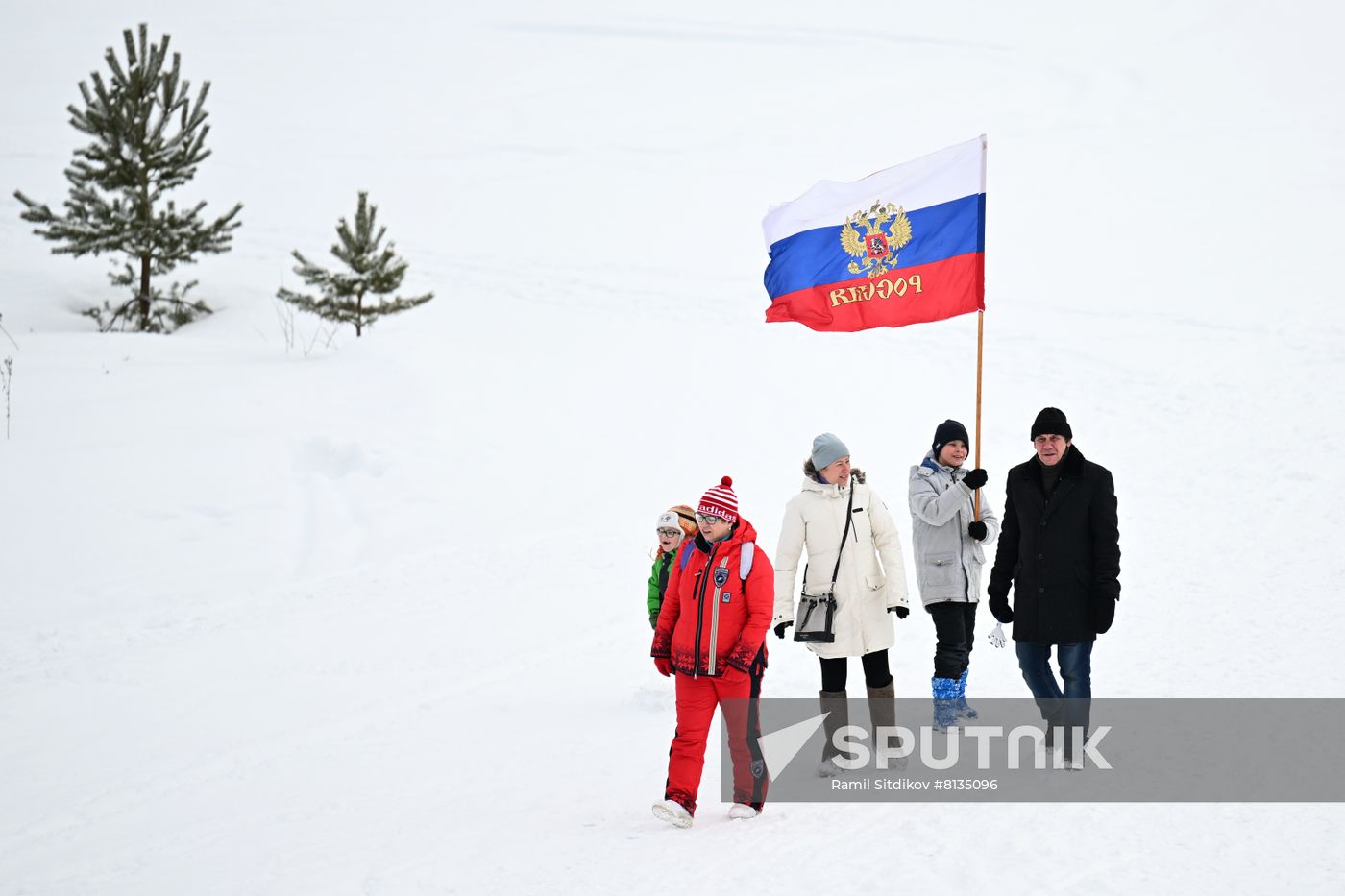 Russia Cross-Country Skiing Demino Marathon