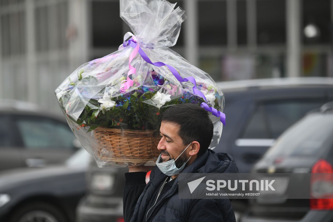 Russia Women's Day Preparations