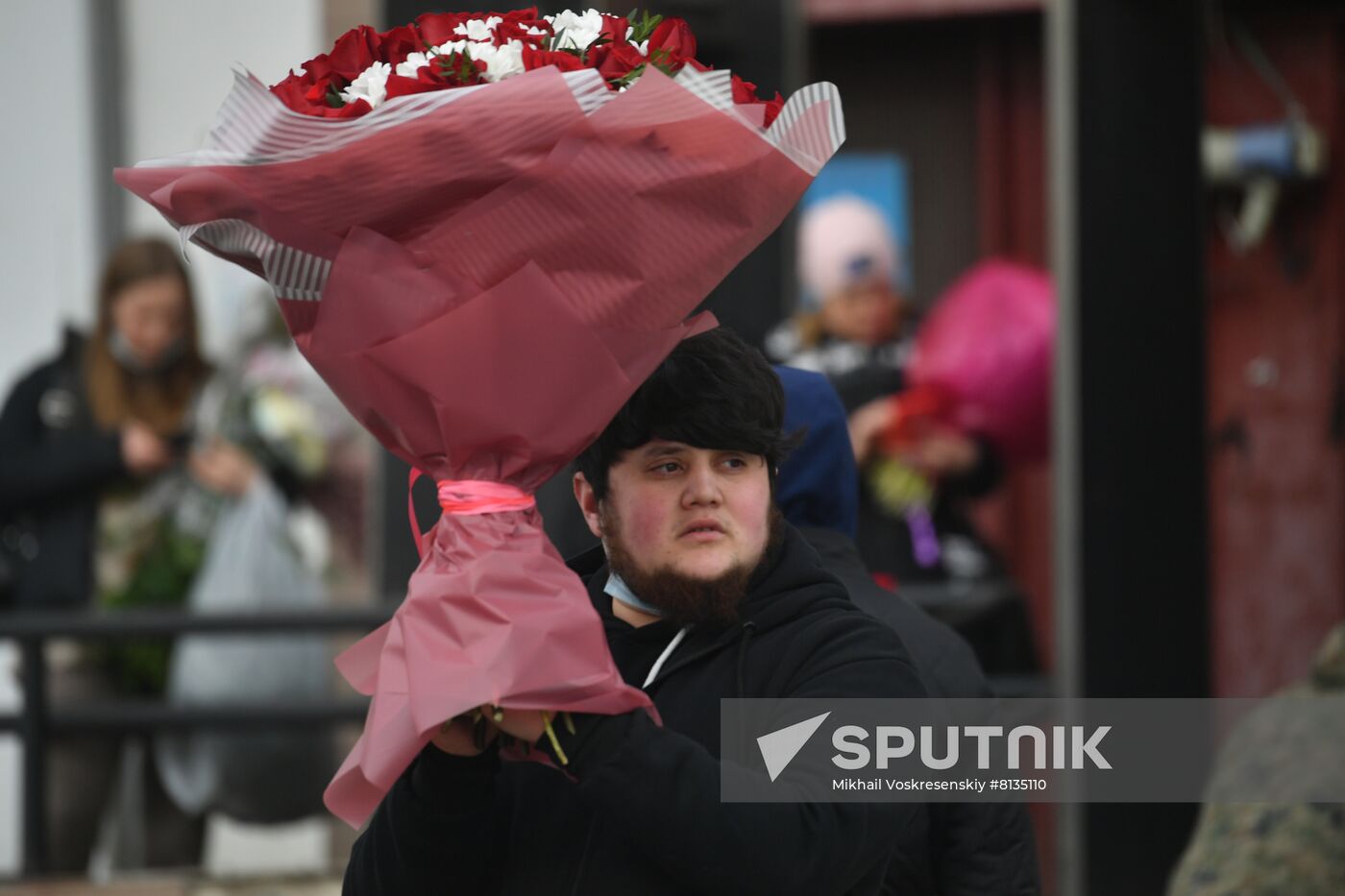 Russia Women's Day Preparations