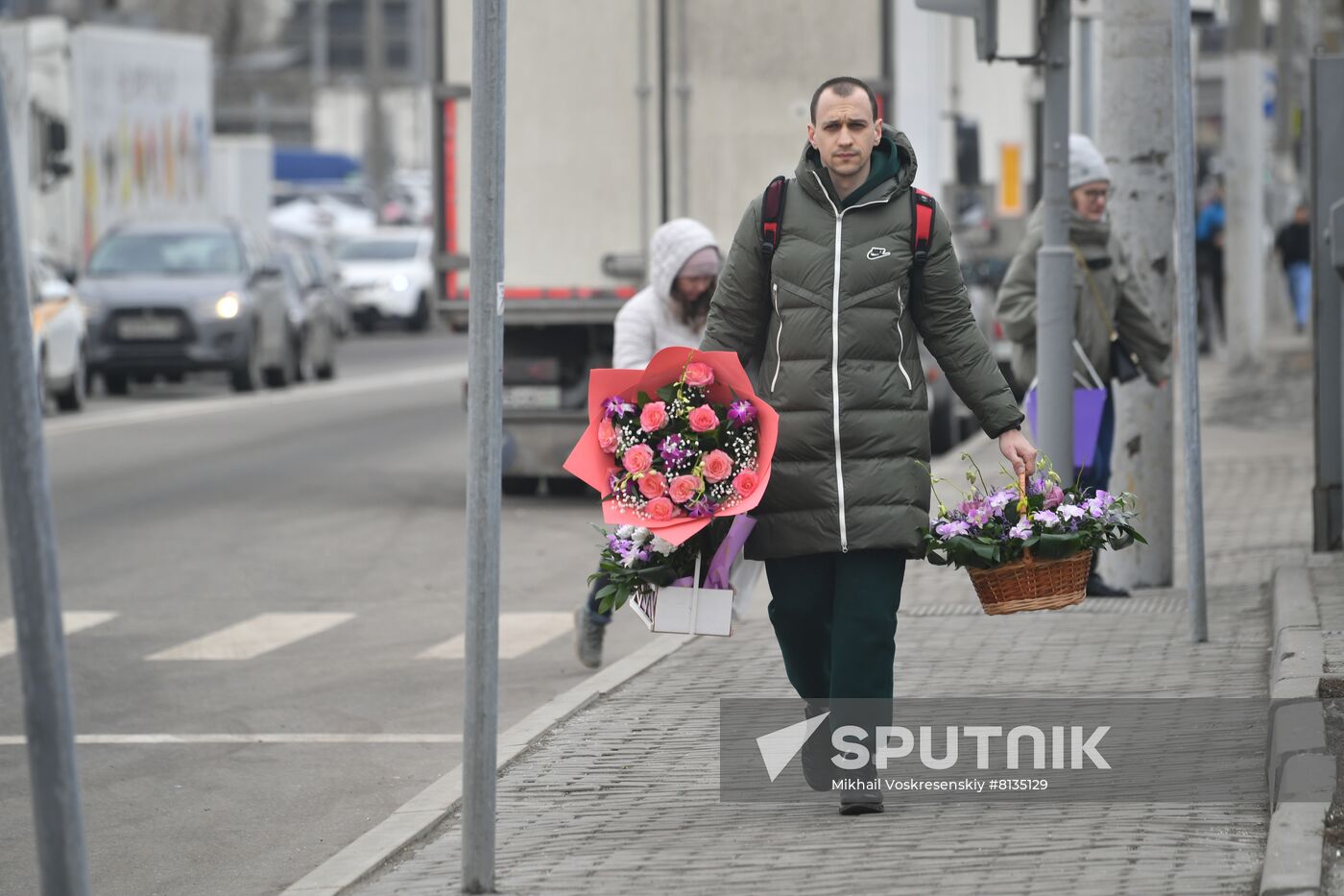 Russia Women's Day Preparations