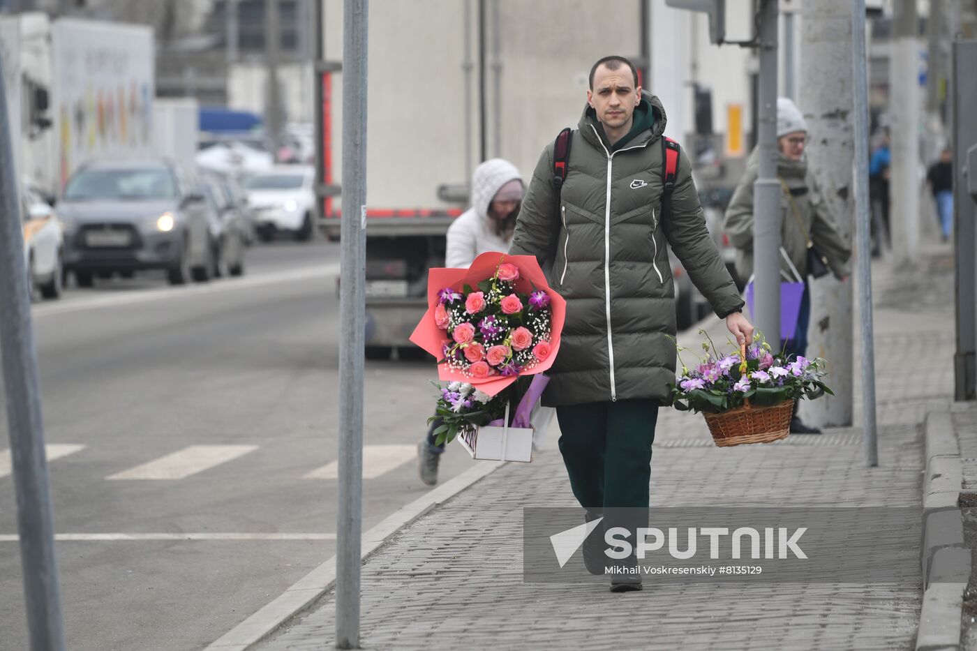 Russia Women's Day Preparations