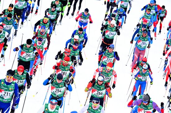 Russia Cross-Country Skiing Demino Marathon
