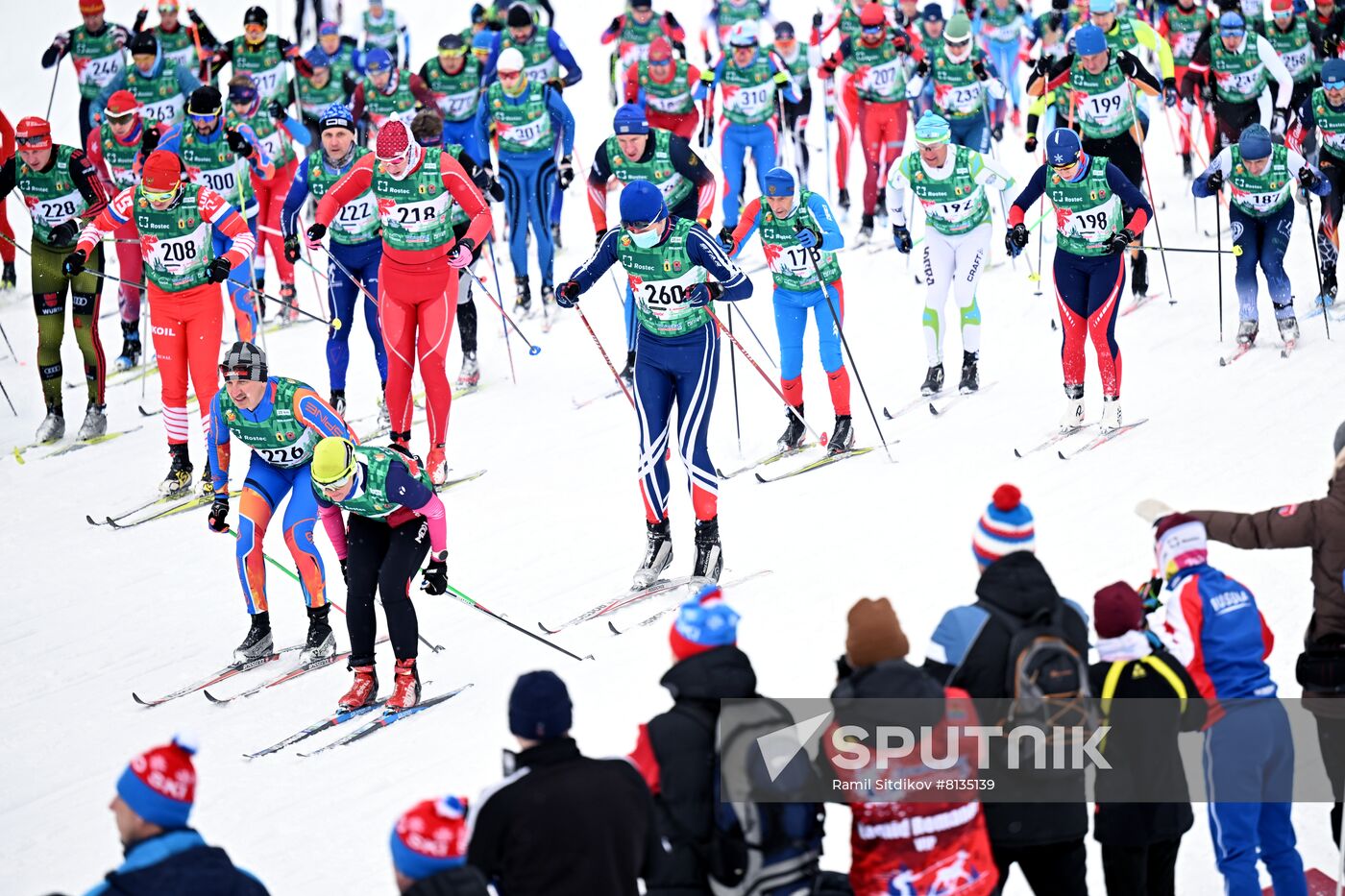 Russia Cross-Country Skiing Demino Marathon