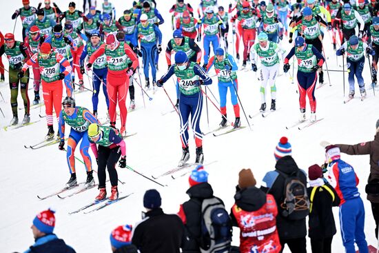 Russia Cross-Country Skiing Demino Marathon
