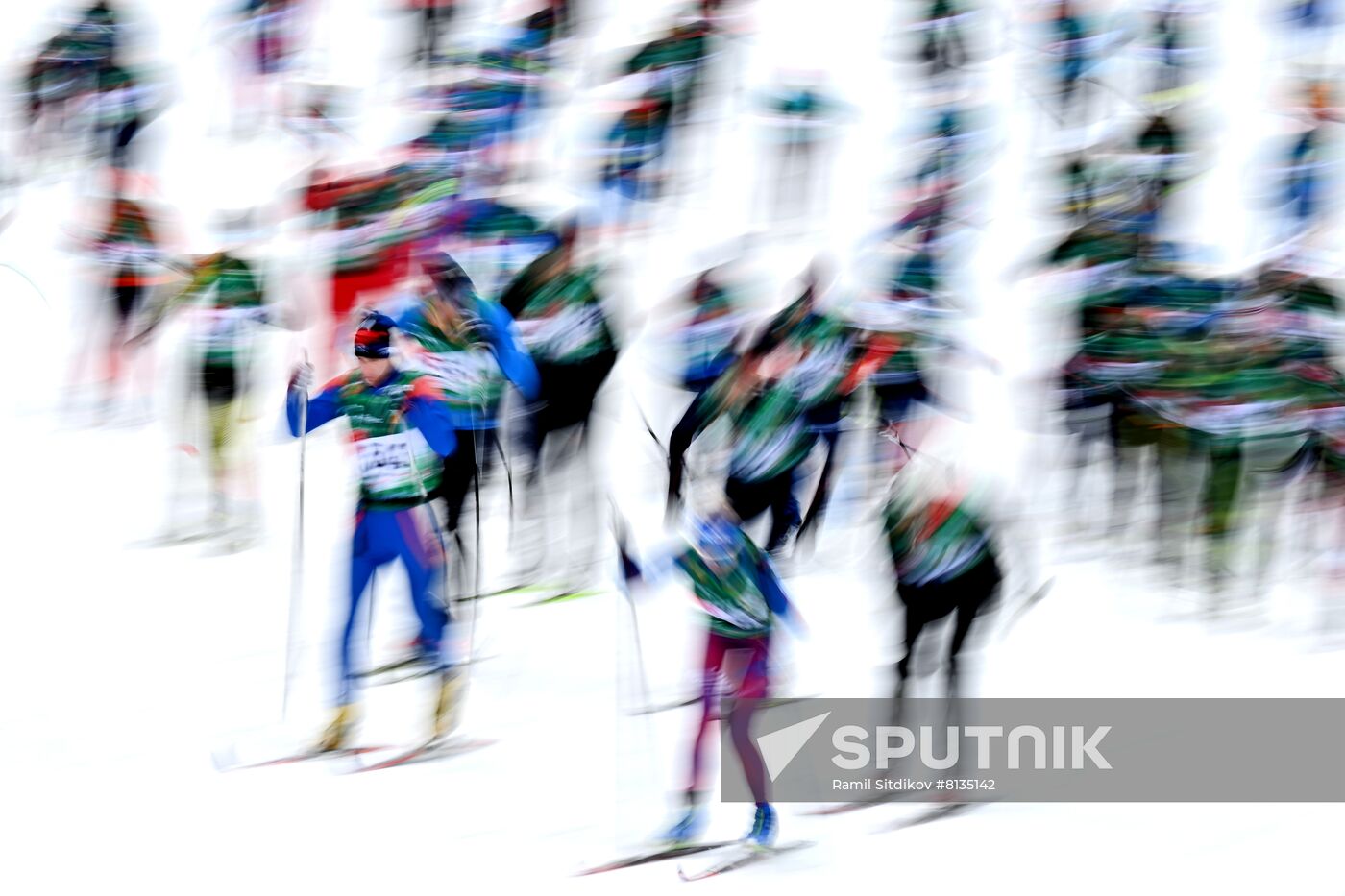 Russia Cross-Country Skiing Demino Marathon