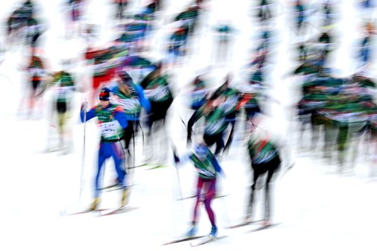 Russia Cross-Country Skiing Demino Marathon