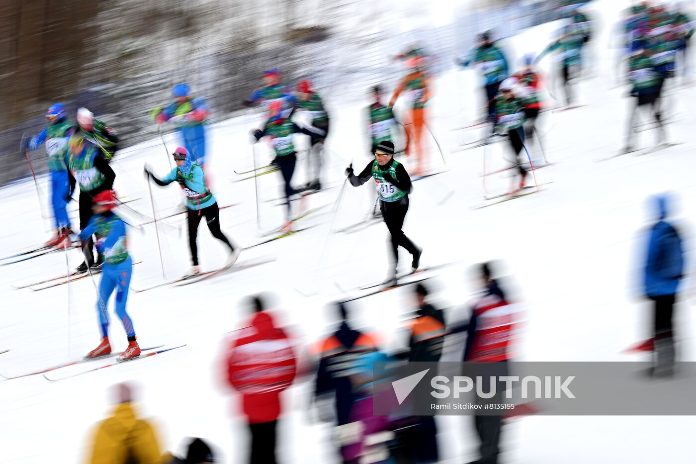 Russia Cross-Country Skiing Demino Marathon