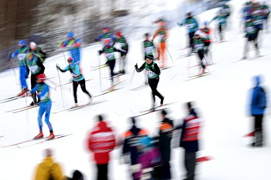 Russia Cross-Country Skiing Demino Marathon