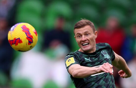 Russia Soccer Premier-League Krasnodar - Ural