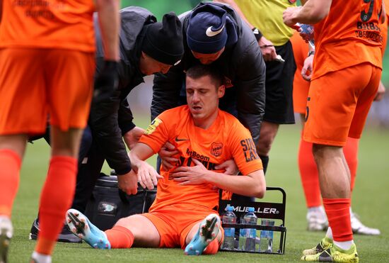Russia Soccer Premier-League Krasnodar - Ural
