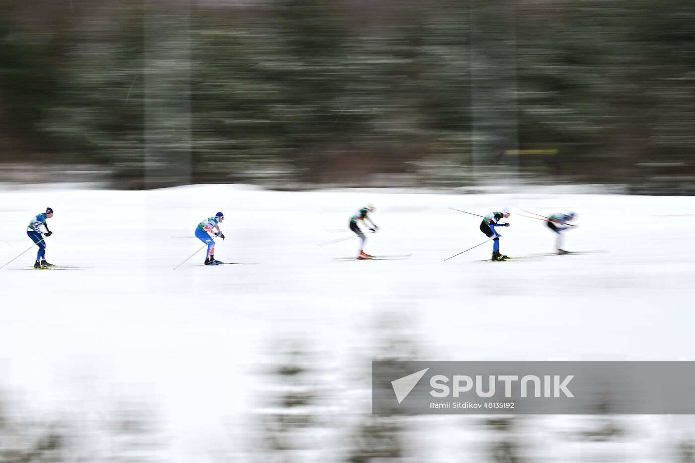Russia Cross-Country Skiing Demino Marathon