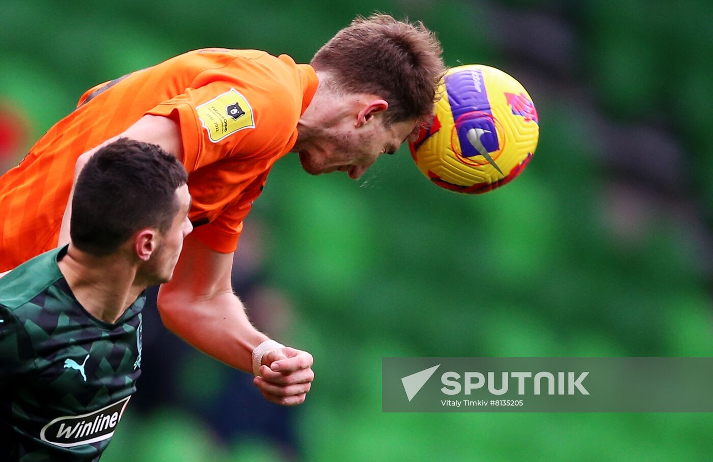 Russia Soccer Premier-League Krasnodar - Ural