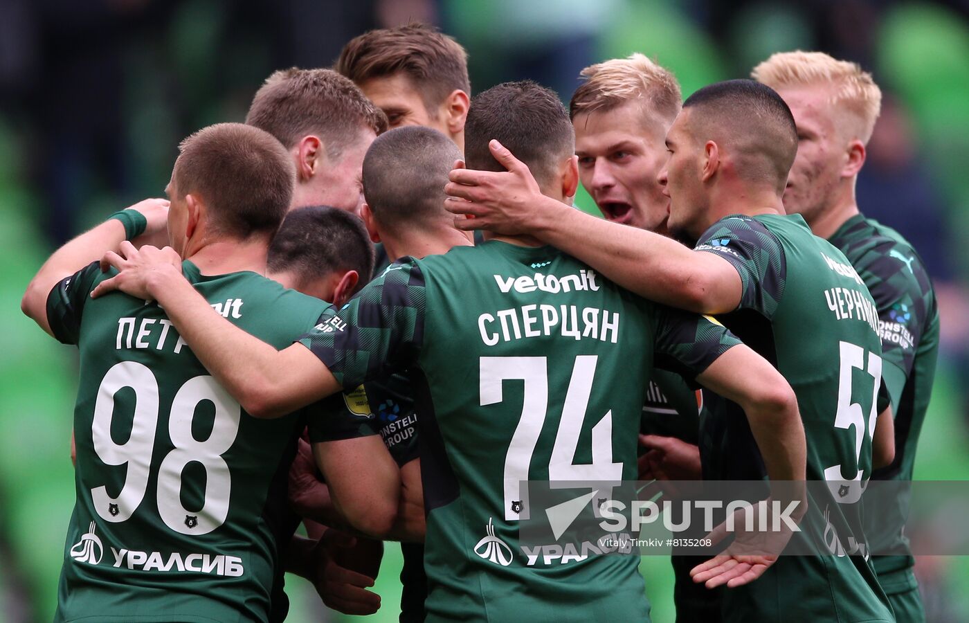 Russia Soccer Premier-League Krasnodar - Ural