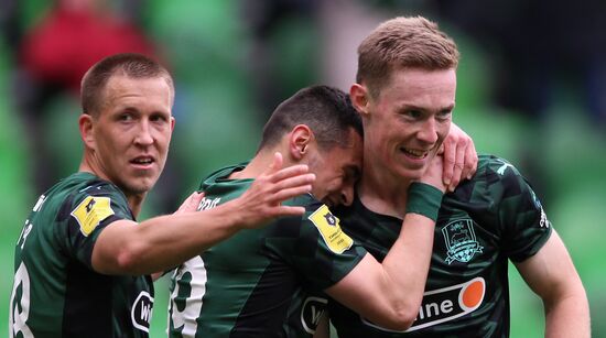 Russia Soccer Premier-League Krasnodar - Ural