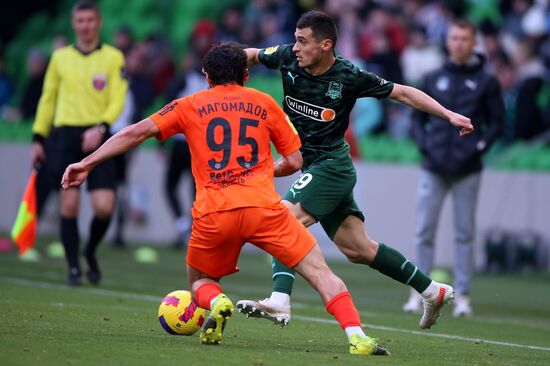 Russia Soccer Premier-League Krasnodar - Ural
