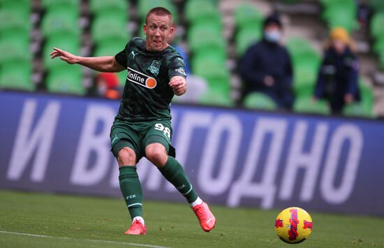 Russia Soccer Premier-League Krasnodar - Ural