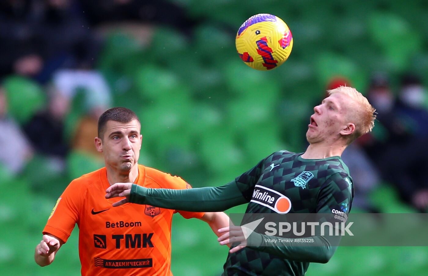 Russia Soccer Premier-League Krasnodar - Ural