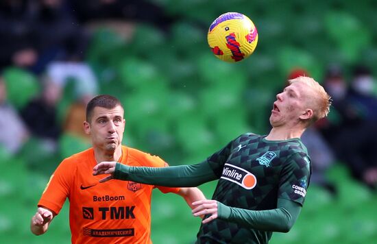 Russia Soccer Premier-League Krasnodar - Ural