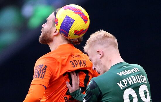 Russia Soccer Premier-League Krasnodar - Ural