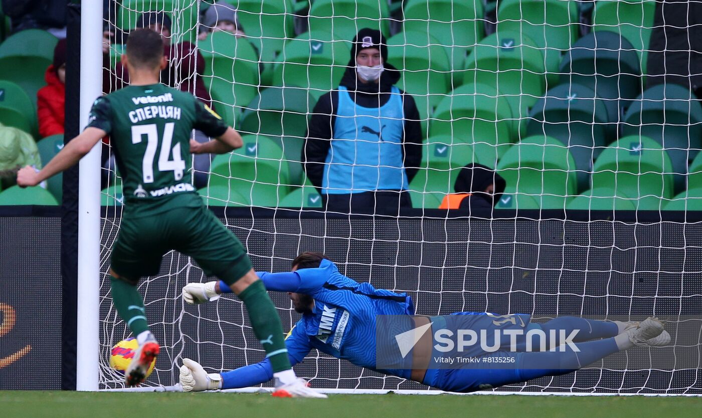 Russia Soccer Premier-League Krasnodar - Ural