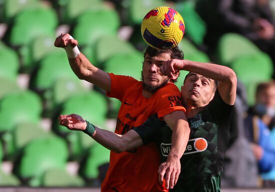 Russia Soccer Premier-League Krasnodar - Ural