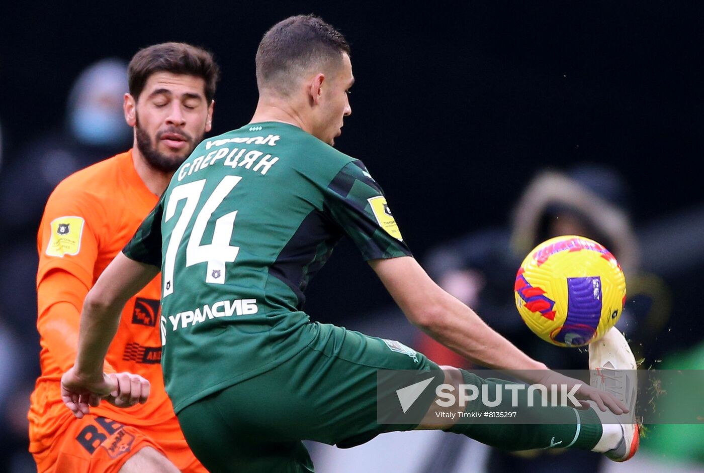 Russia Soccer Premier-League Krasnodar - Ural