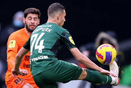 Russia Soccer Premier-League Krasnodar - Ural