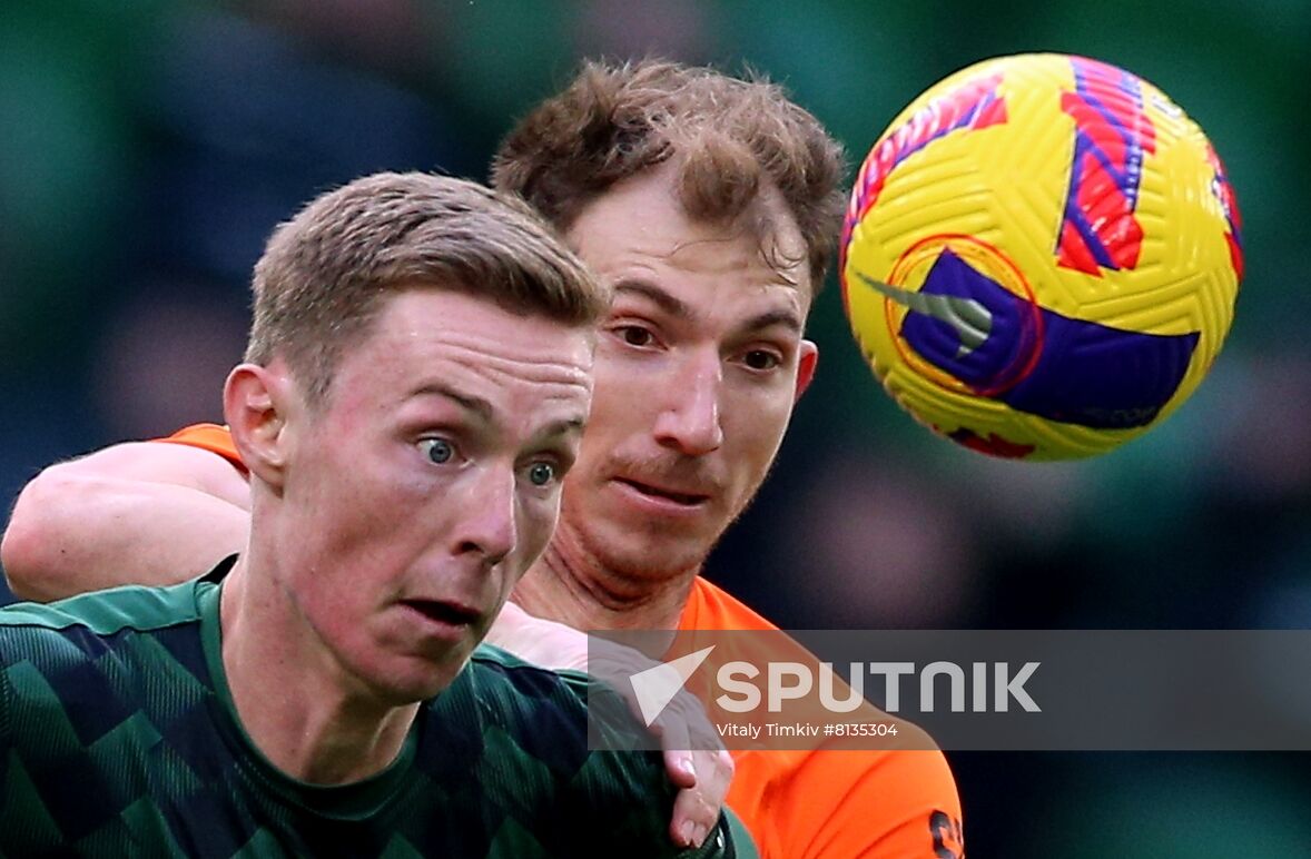 Russia Soccer Premier-League Krasnodar - Ural