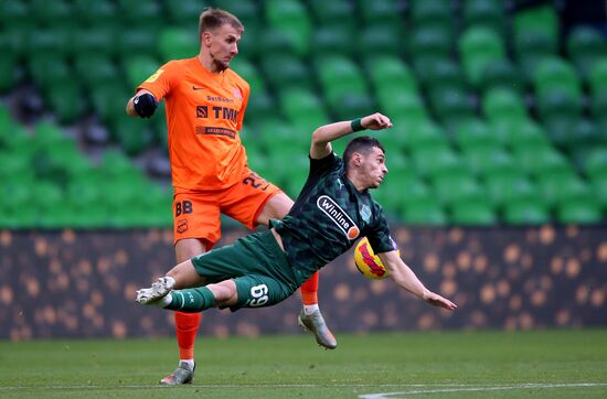 Russia Soccer Premier-League Krasnodar - Ural