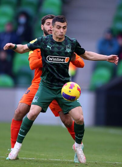 Russia Soccer Premier-League Krasnodar - Ural