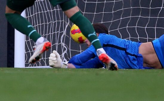 Russia Soccer Premier-League Krasnodar - Ural