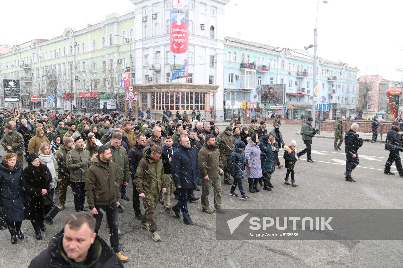 DPR Colonel Zhoga Farewell