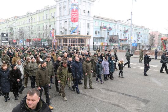 DPR Colonel Zhoga Farewell