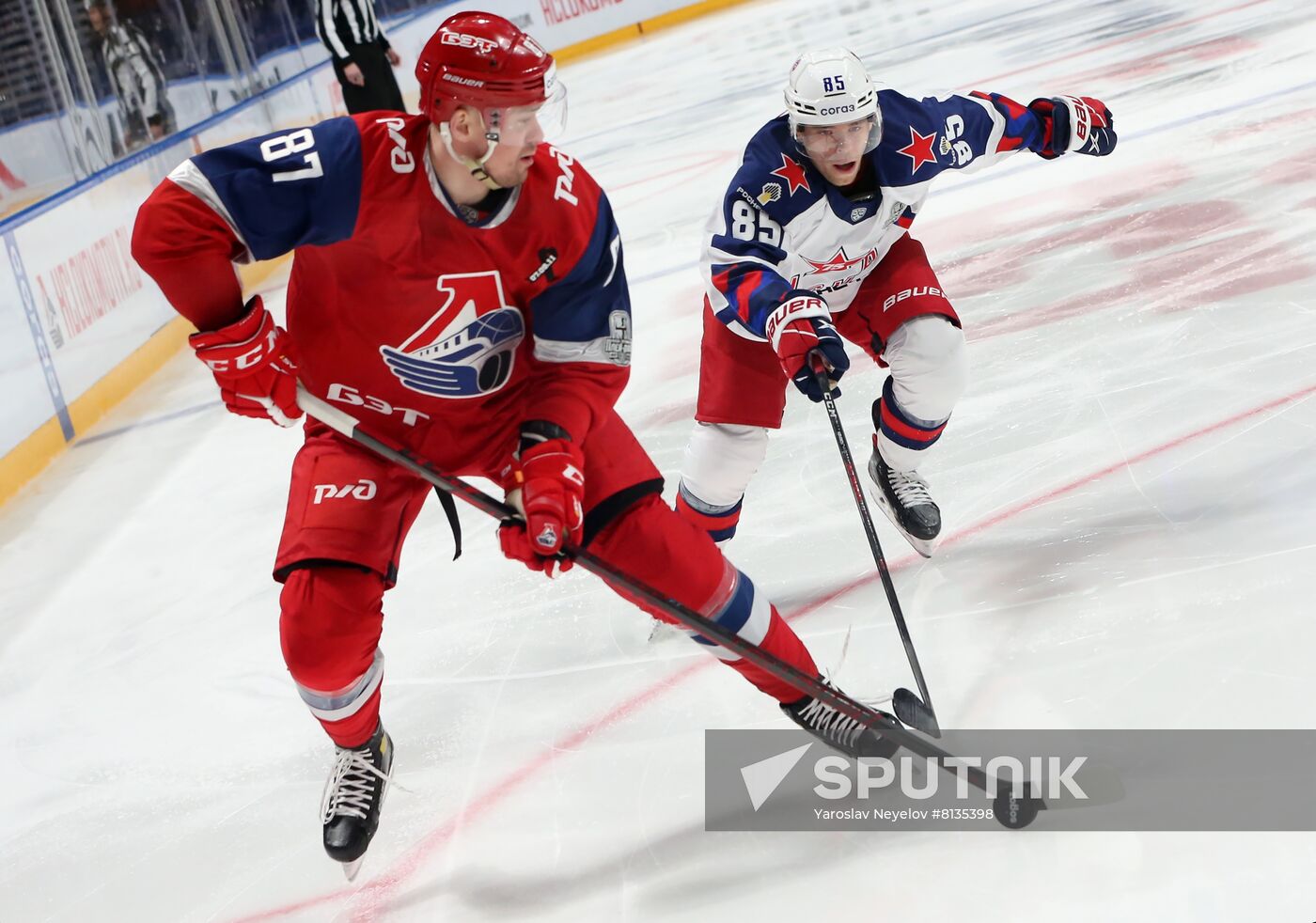 Russia Ice Hockey Kontinental League Lokomotiv - CSKA