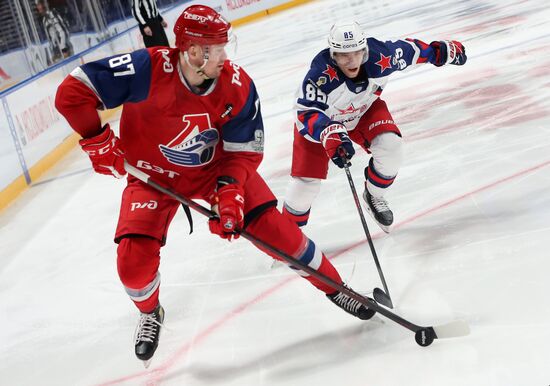 Russia Ice Hockey Kontinental League Lokomotiv - CSKA