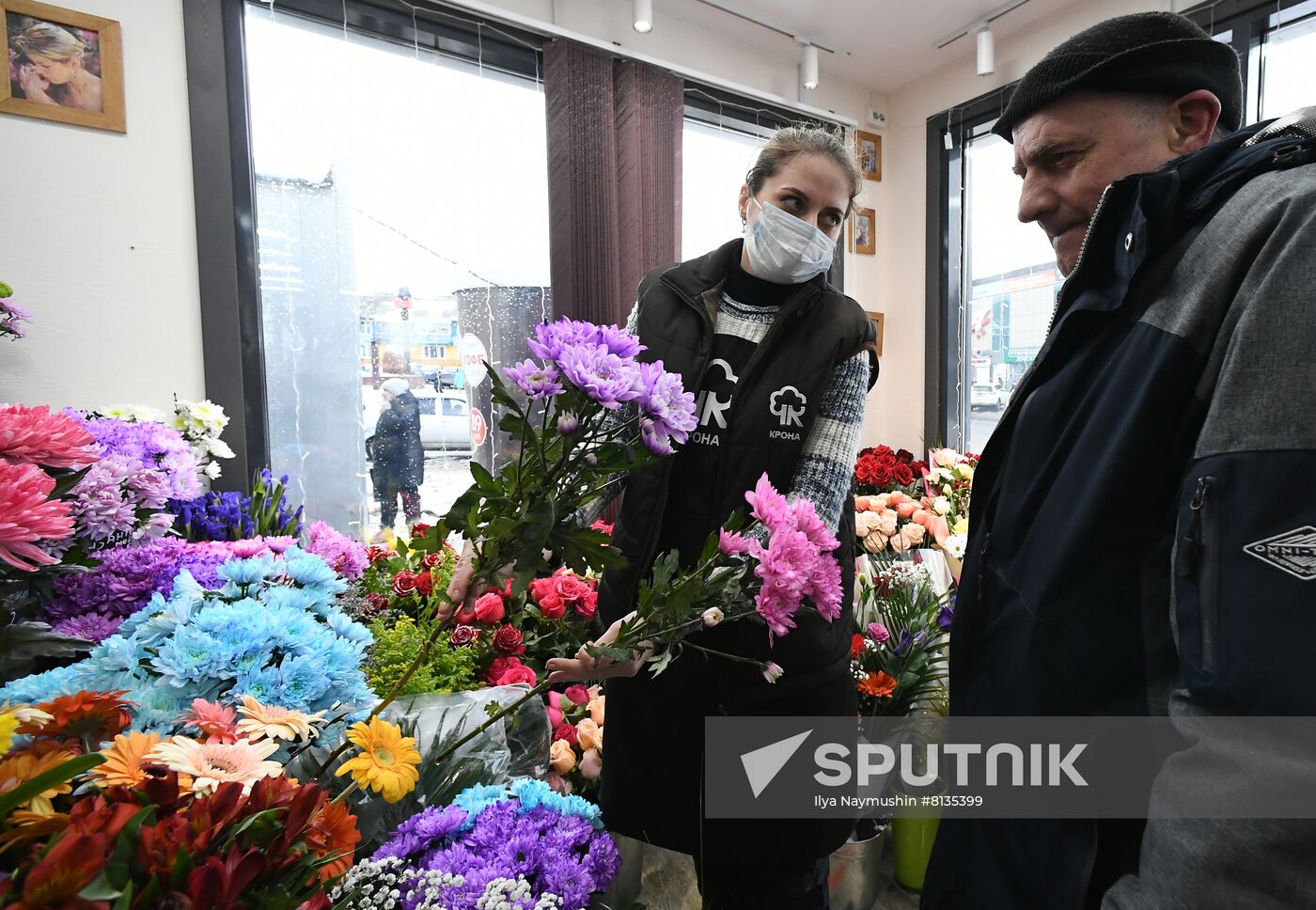 Russia Women's Day Preparations