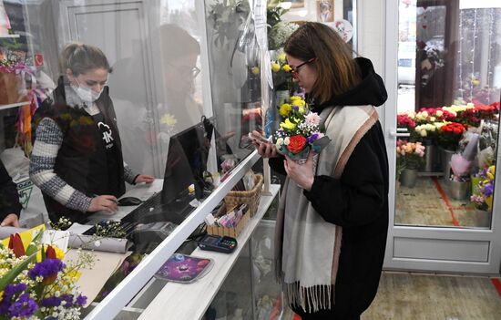 Russia Women's Day Preparations