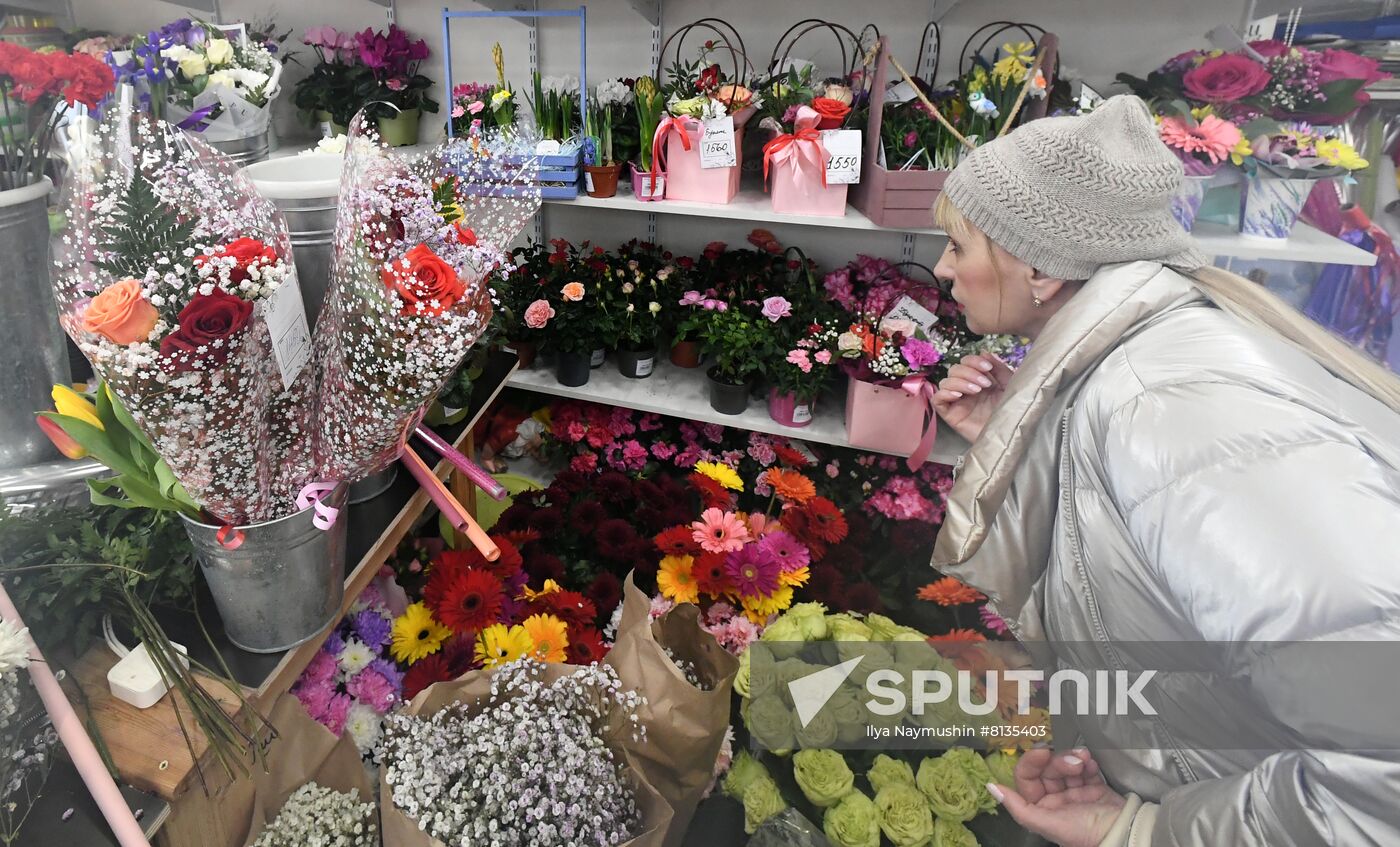 Russia Women's Day Preparations