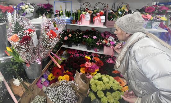 Russia Women's Day Preparations