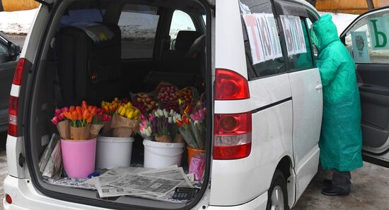 Russia Women's Day Preparations